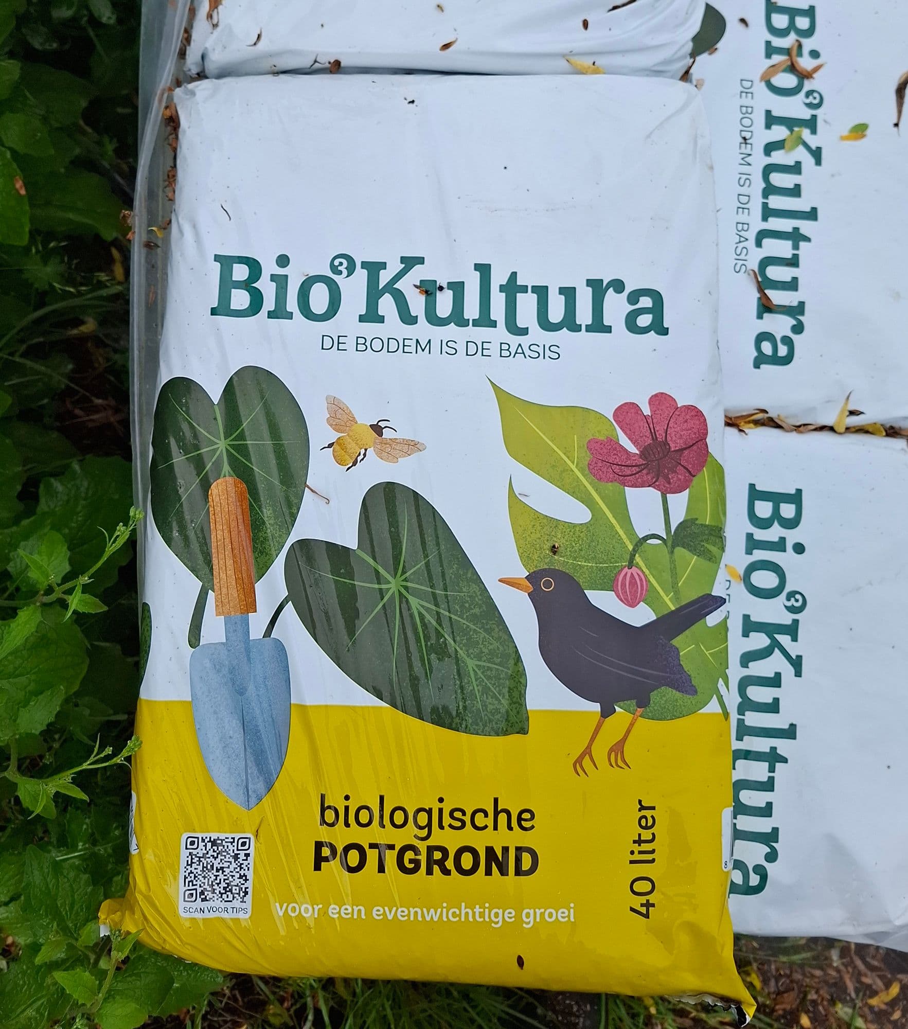 Biologische potgrond 40 liter BIO-kultura ( LET OP, ALLEEN OM AF TE HALEN)